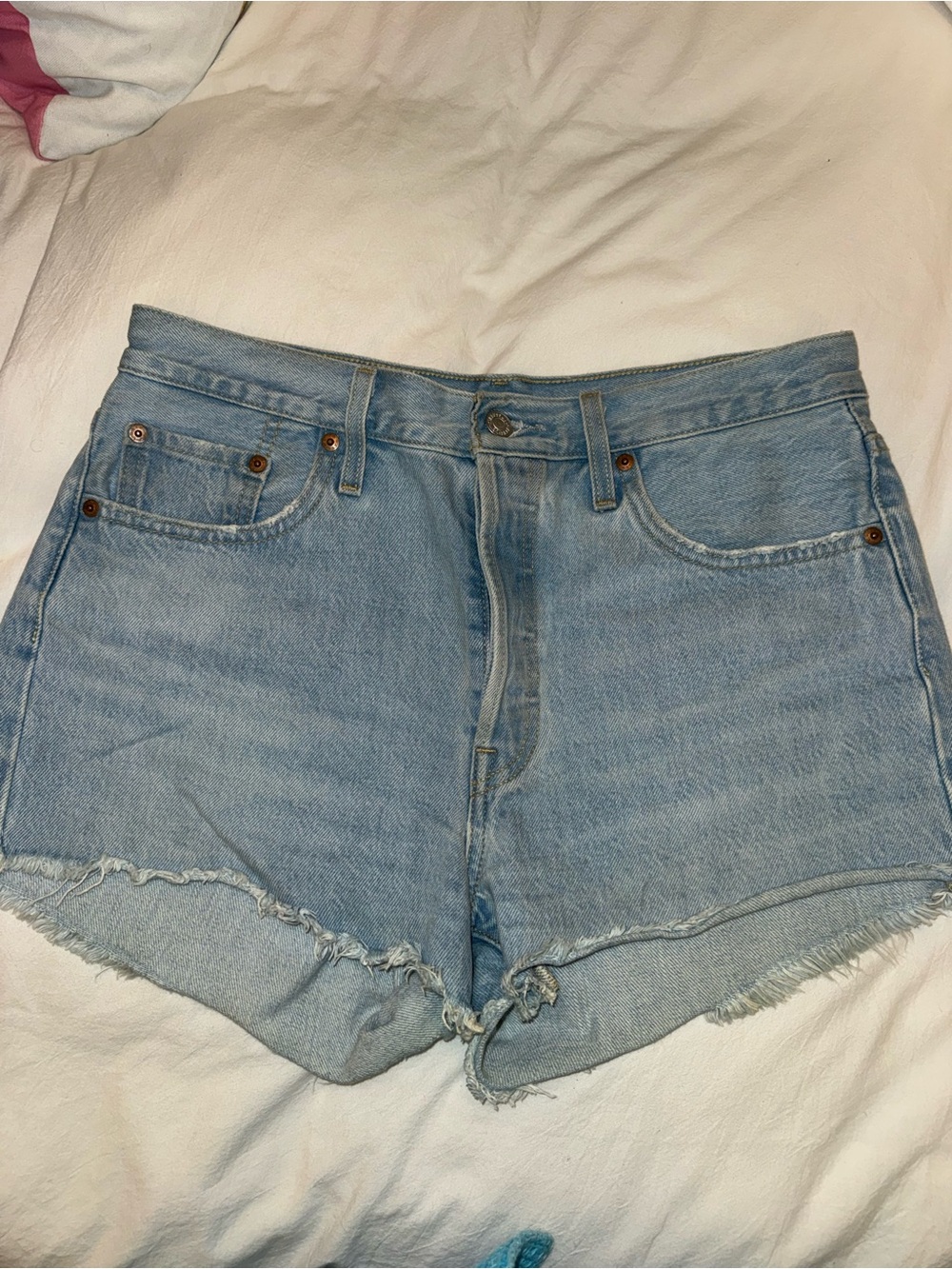Levi's 501 Denim Cutoff Shorts